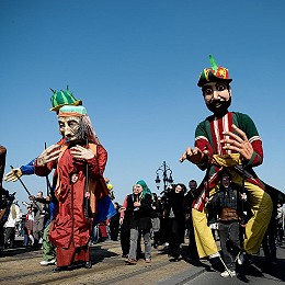Description :  Bordeaux: le Pays Basque s'invite au Carnaval des deux Rives