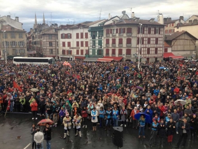 Manifestation à Bayonne en soutien des prisonniers basques|| Richard Picotin 